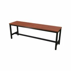 Best Sale 🤩 Australia Sale - Marquee 135cm Trentham Outdoor Bench Black And Natural ⌛