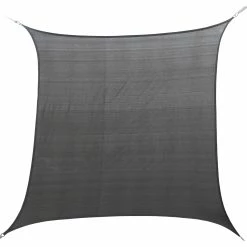 Promo 😀 Australia Sale - Marquee 3 X 3m Charcoal Square Shade Sail Other 🧨