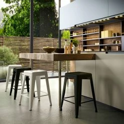 Deals 🎁 Australia Only - Marquee Black Metal Bar Stool 🛒 -Marquee Sales Store 23ab41505a754ef1bb6f376e098f4482