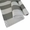 Hot Sale 🤩 Marquee 1.8 X 3m White Grey Privacy Screen Shade Cloth White And Grey - To Australia 😉