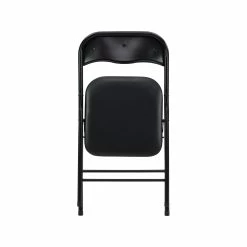 Best Sale ❤️ Australia Only - Marquee Padded Vinyl Black Folding Chair 👏 -Marquee Sales Store 33b760341e1044858b78e92d26b00105