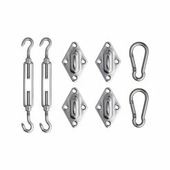 Best deal 👍 Australia Only - Marquee 2.5 X 4m Grey Rectangle Shade Sail Kit 🛒 -Marquee Sales Store 47f3356d4f04478c8a49f6cd275a4a74