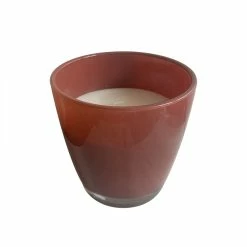 New 👍 Marquee 135 X 135mm Dark Clay Glass Pot Citronella Candle - To Australia ✨