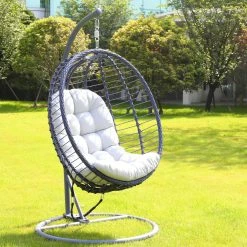 Buy 😀 Australia Only - Marquee Indigo Foldable Hanging Egg Chair 💯 -Marquee Sales Store 76a0828eea07422481132f402c1dabf2