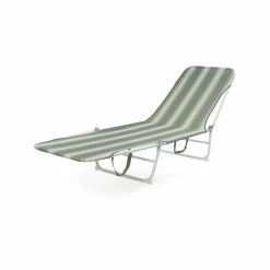 Top 10 โจ Australia Only - Marquee Green Bay Mist Striped Folding Sun Lounge โค๏ธ