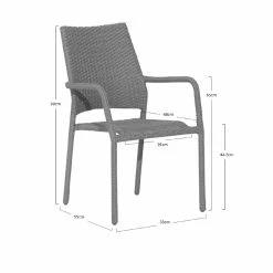 Best reviews of ✔️ Marquee Bayfield Wicker Dining Chair Grey - To Australia ⭐ -Marquee Sales Store 9659b4fb12bf4368873bd9f07dd54671