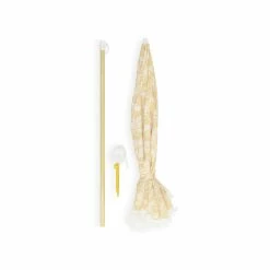 Flash Sale 🎉 Marquee 1.8m Yellow Botanical Straw Beach Umbrella Palm Italian Straw - To Australia ✨ -Marquee Sales Store a9fedae936b74de0acebe1bff3bcf5f0