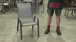 Buy 🤩 Australia Only - Marquee Steel Sling Chair Charcoal 😀 -Marquee Sales Store aa1e1a640ed94178a1d4f78e77c52ff5