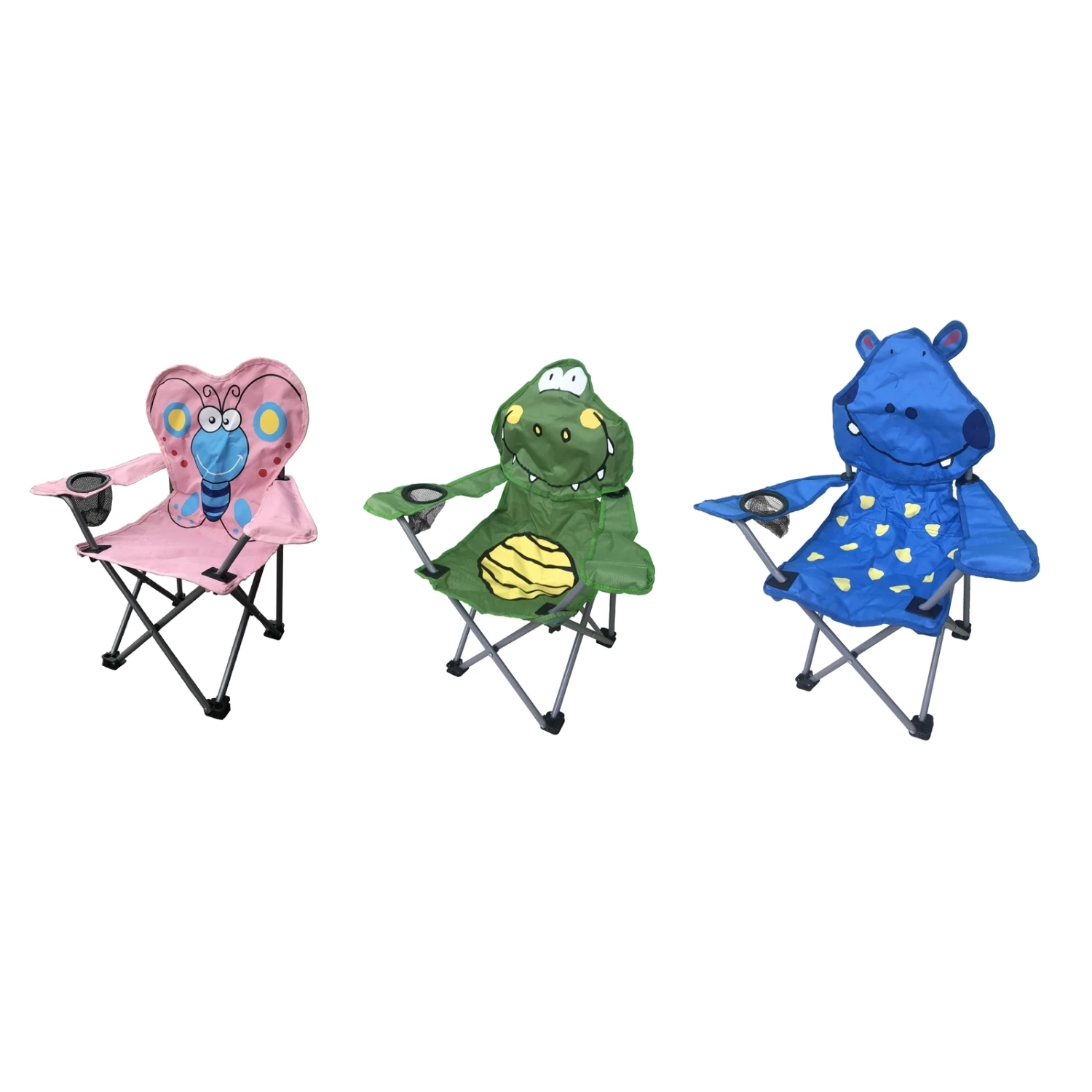 Cheap ๐ Marquee Hippo Kids Camp Chair Blue - To Australia โ๏ธ 2 Cheap ๐ Marquee Hippo Kids Camp Chair Blue - To Australia โ๏ธ - Image 2