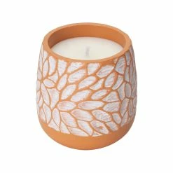 Wholesale βοΈ Australia Sale - Marquee 112 X 112mm Terracotta Pattern Cement Citronella Candle β¨